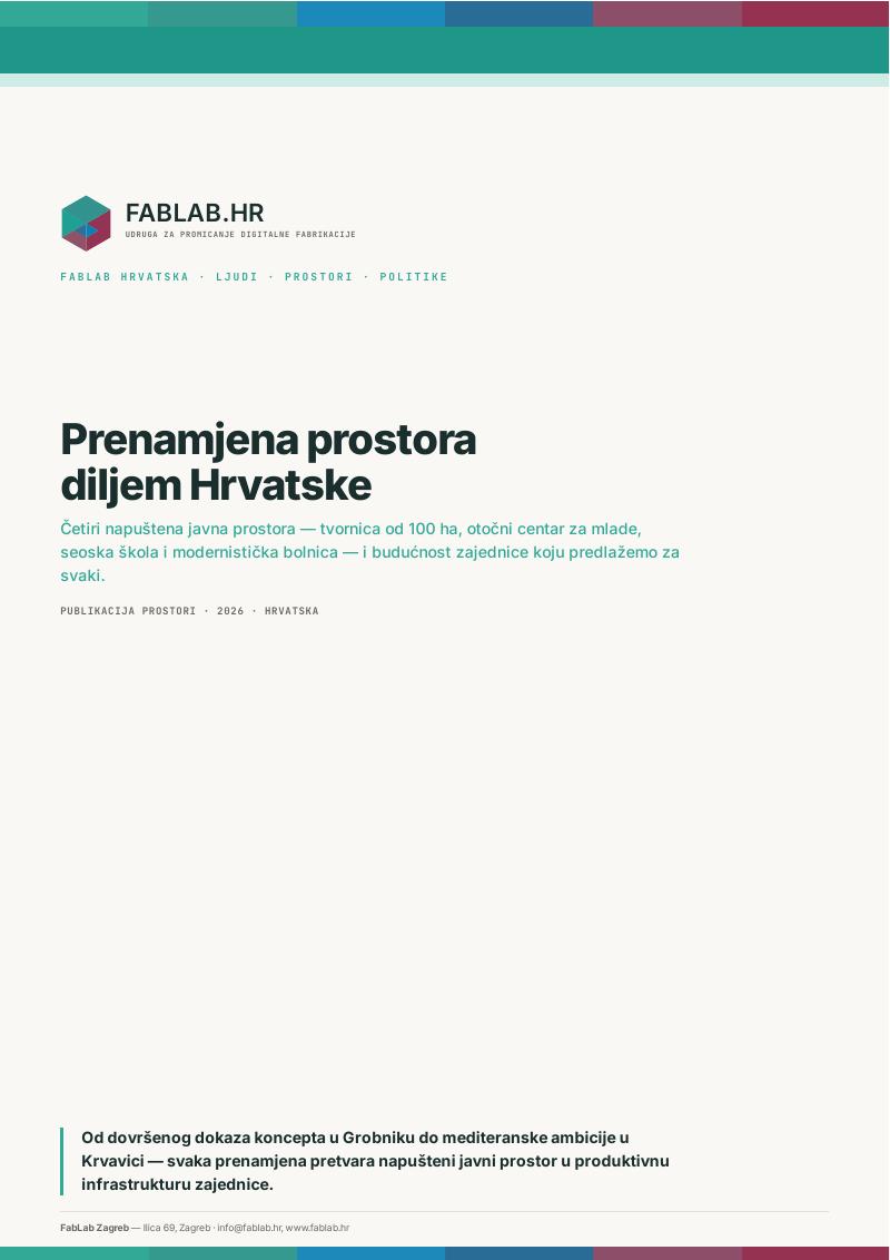 Prenamjena prostora diljem Hrvatske